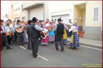 Romería popular y actos para los más pequeños en Lomo Cementerio/Agustín Cabrera y TA.